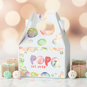 Caixinha De Lembrancinhas Pop! Criança de aniversário de bolhas de sabão