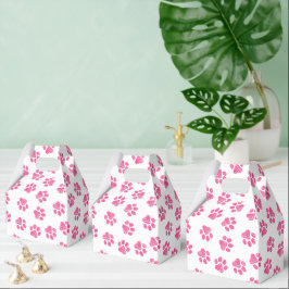 Caixinha De Lembrancinhas Porcas, Patas-Cães, Patas-Rosa