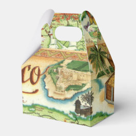 Caixinha De Lembrancinhas Porto Rico Favor Box