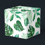 Caixinha De Lembrancinhas Praia Tropical<br><div class="desc">Caixas de folhagem exótica de praia tropical.</div>