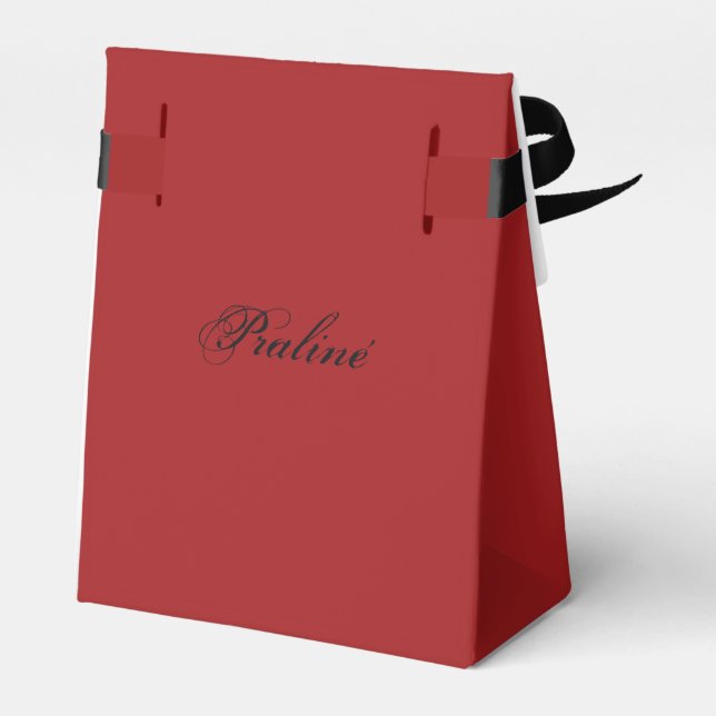 Caixinha De Lembrancinhas Praliné – Pralinen – Schachtel (Verso)