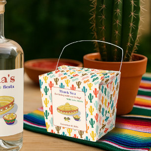 Caixinha De Lembrancinhas Presente de Agradecimento da Festa Mexicana