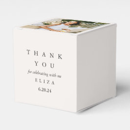 Caixinha De Lembrancinhas Presente de Noiva Bege Personalizado com Foto e Ag