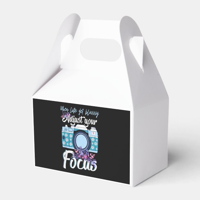 Caixinha De Lembrancinhas Presente para fotógrafos - Fotografia da câmera (Frente)