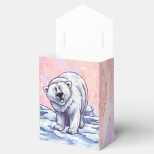 Caixinha De Lembrancinhas Presentes e Acessórios de Urso Polar