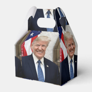 Caixinha De Lembrancinhas Presidente Donald Trump