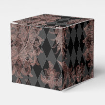 Preto e Dourado Rosa