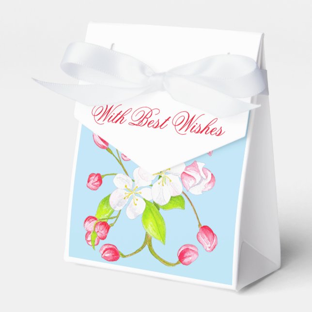 Caixinha De Lembrancinhas Primavera num Favor (C) (Frente)