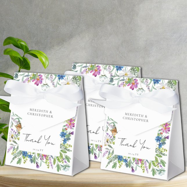 Caixinha De Lembrancinhas Primavera Wildflower Wedding (Criador carregado)