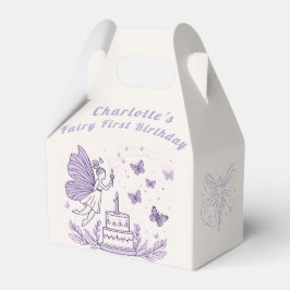 Caixinha De Lembrancinhas Primeira luz de Velas Encantada - Aniversário