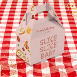 Caixinha De Lembrancinhas Primeiro aniversario Baby Slice Moderna