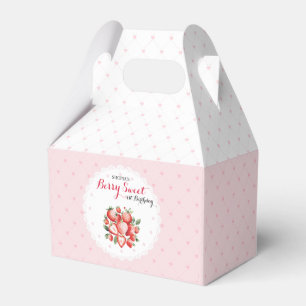 Caixinha De Lembrancinhas Primeiro aniversario Berry Sweet