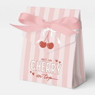 Caixinha De Lembrancinhas Primeiro aniversario Cherry First Coquette Girls