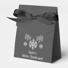 Caixinha De Lembrancinhas Primeiro aniversario de Winter Onederland