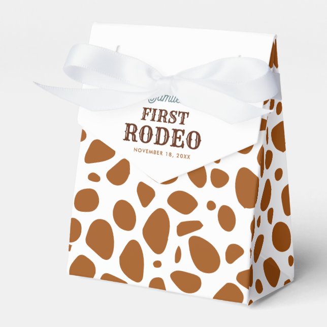 Caixinha De Lembrancinhas Primeiro Aniversário do Primeiro Aniversário do Ro (Frente)