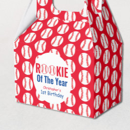 Caixinha De Lembrancinhas Primeiro aniversario Rookie Baseball