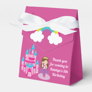 Caixinha De Lembrancinhas Princesa Birthday - Festa de Rosa Personalizada