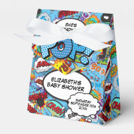 Caixinha De Lembrancinhas Pronto para Chá de fraldas Livro Azul de BD