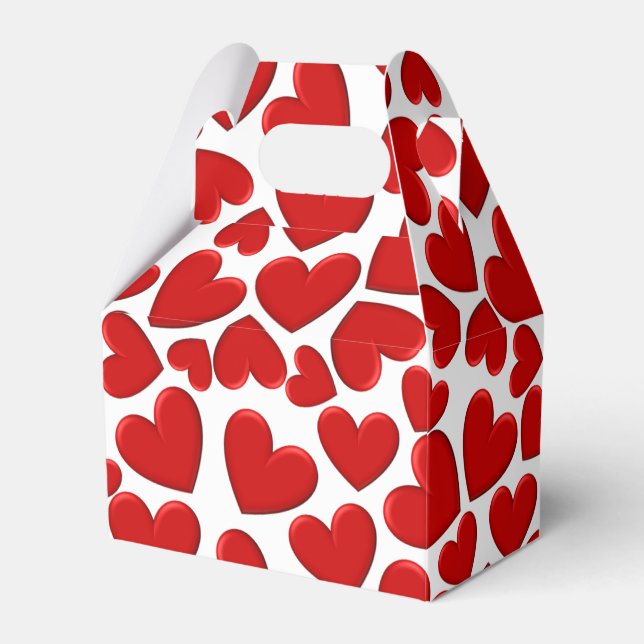 Caixinha De Lembrancinhas Puffy Hearts (Frente)