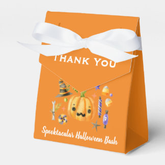 Caixinha De Lembrancinhas Pumpkin Spooktacular Festa de Halloween Bash Laran