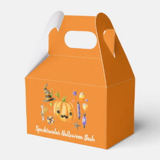 Caixinha De Lembrancinhas Pumpkin Spooktacular Festa de Halloween Bash Laran