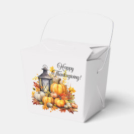 Caixinha De Lembrancinhas Pumpkins Maple Tree Deixa Lâmpada Graças