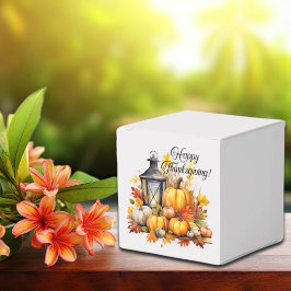 Caixinha De Lembrancinhas Pumpkins Maple Tree Deixa Lâmpada Graças