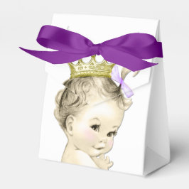 Caixinha De Lembrancinhas Purple Princess Favor Box