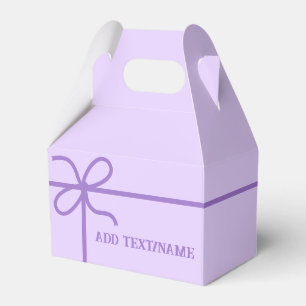 Caixinha De Lembrancinhas Púrpura de Cubo Personalizado
