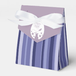 Caixinha De Lembrancinhas Púrpura de Ovo de Felz pascoa Moderno