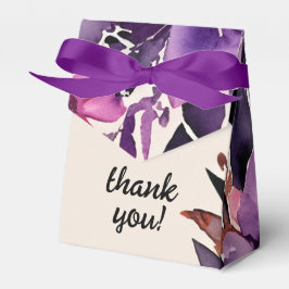 Caixinha De Lembrancinhas Púrpura Encantada + Casamento Floral de Halloween