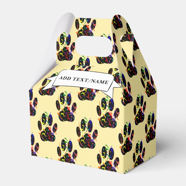 Caixinha De Lembrancinhas Pw Imprime Confetti E Streamer De Partido Personal (Frente)