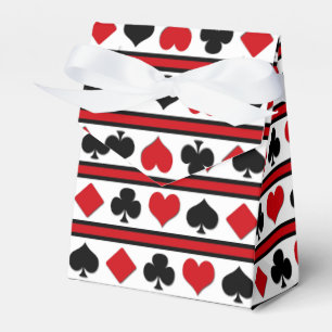Caixinha De Lembrancinhas Quatro naipes de cartão
