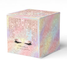 Quinceañeras Doce 16º Hológrafo de Rosa Bridal