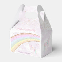 Rainbow Unicorn primeiro aniversario Girls Pastel