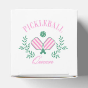 Caixinha De Lembrancinhas Rainha de Picleball Rosa e White Strike