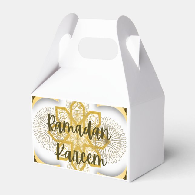 Caixinha De Lembrancinhas Ramadan Favor Box (Frente)