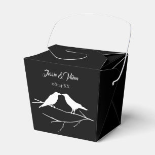 Caixinha De Lembrancinhas Ravens Gothic Wedding