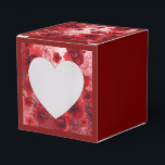 Caixinha De Lembrancinhas Red Bloom Symphony<br><div class="desc">A vibrant tapestry of red roses and poppies unfolds across a blush-toned background,  interwoven with swirling vines and abstract flourishes. This artwork evokes romantic intensity,  artistic elegance,  and the expressive power of floral movement.</div>