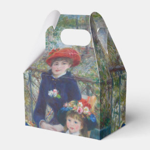 Caixinha De Lembrancinhas Renoir Duas Irmãs Varanda Impressionismo Francês