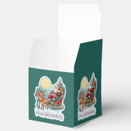 Caixinha De Lembrancinhas Rentierschlitten mit Rudi -