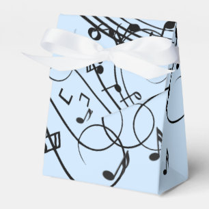 Caixinha De Lembrancinhas Rico Music Notes Blue