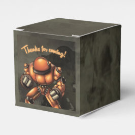 Caixinha De Lembrancinhas Robot Birthday