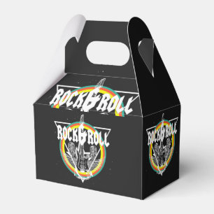 Caixinha De Lembrancinhas Rock and Roll Favor Box