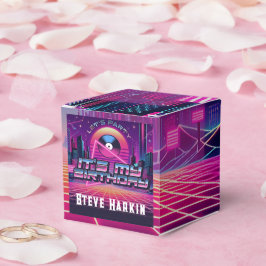 Caixinha De Lembrancinhas Rockin Vaporwave