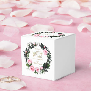 Caixinha De Lembrancinhas Romance Azul:Chá de panela Rosa Rosa Rosa Rosa Mui