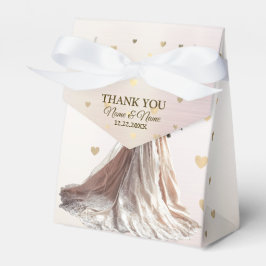 Caixinha De Lembrancinhas Rosa Casamento no inverno Noiva Ouro Shiny Heart P