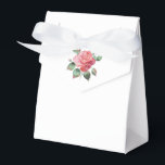 Caixinha De Lembrancinhas Rosa Delicada<br><div class="desc">Pintado por mim no meu estúdio no norte do estado de Nova York,  este design de rosa delicada adiciona um certo charme a tudo o que adorna. Disponível em uma ampla gama de itens na Coleção Rosa Delicada. Em que você vai comprá-lo?  #thefreckledfeather #artefinaemcoisasuteis</div>