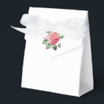 Caixinha De Lembrancinhas Rosa Delicada<br><div class="desc">Pintado por mim no meu estúdio no norte do estado de Nova York,  este delicado desenho de rosa adiciona um certo charme a tudo o que adorna. Disponível numa ampla gama de itens na Coleção Delicate Rose. Em que você vai comprá-lo? #thefreckledfeather #artefinaemcoisasuteis</div>