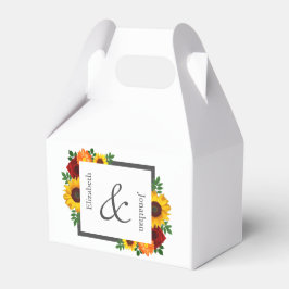 Caixinha De Lembrancinhas Rosa Floral Sunset